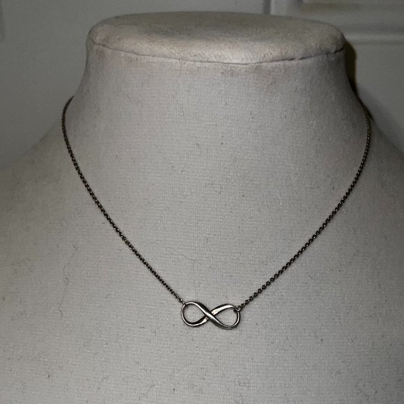 Unknown | Jewelry | Dainty 925 Sterling Infinity Knot Necklace | Poshmark